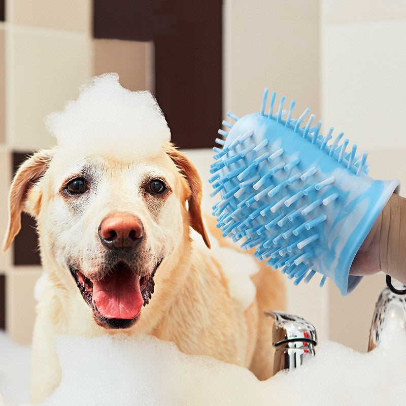 - Pet Paw Cleaning Cup 2‑in‑1 Silicone Dog Foot Washer & Brush