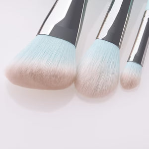 12 Light Blue Makeup Brush