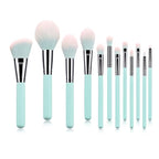 12 Light Blue Makeup Brush