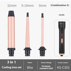Big Wave Hair Curler – 3‑in‑1 Set