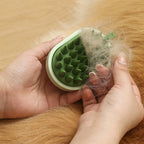 Soft Silicone Pet Hair Remover Handheld Bath & Massage Brush