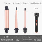 Big Wave Hair Curler – 3‑in‑1 Set