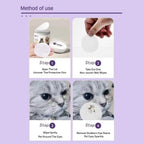 Pet Eye Wipes 200 Count Tear Stain Remover for Dogs & Cats