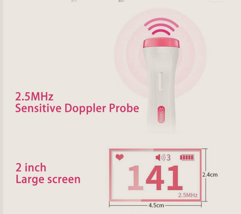 Fetal Heart Rate Monitor | Home Pregnancy Detector