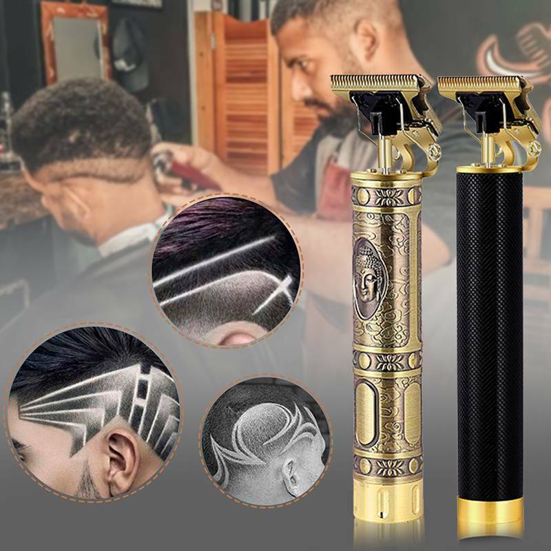USB Rechargeable Hair Clippers Professional Beard Trimmer & Shaver for Men