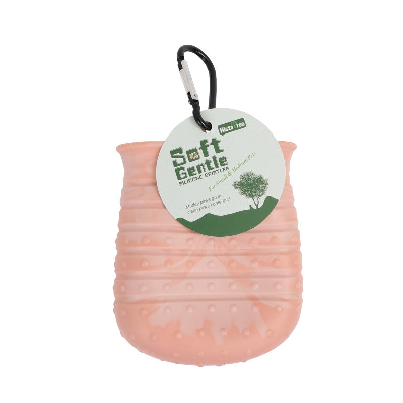 - Pet Paw Cleaning Cup 2‑in‑1 Silicone Dog Foot Washer & Brush