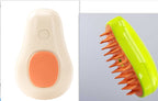 Steamy Cat Brush Electric Self‑Cleaning Pet Grooming Comb