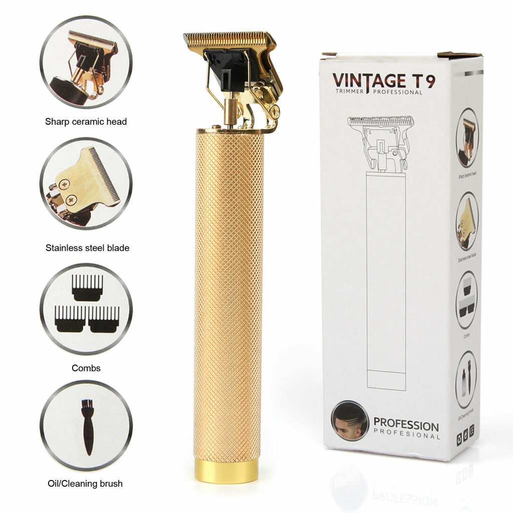 USB Rechargeable Hair Clippers Professional Beard Trimmer & Shaver for Men