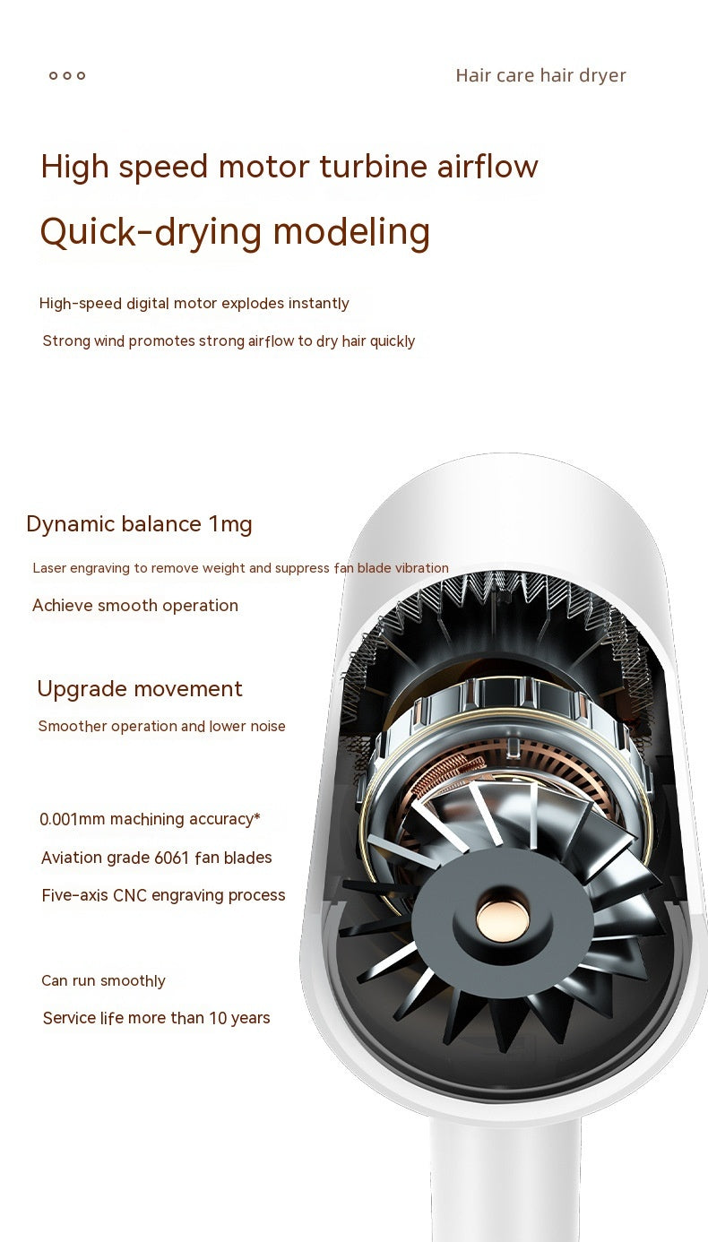 High Speed Electric Hair Dryer Household Anion