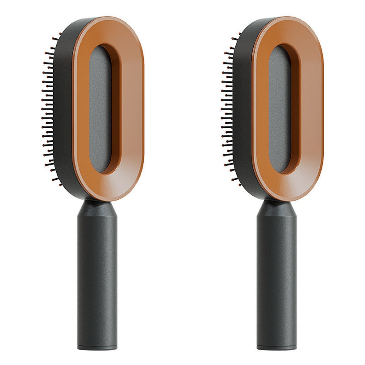 Self Cleaning Hair Brush For Women One-key