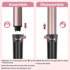 Professional Curling Iron Set – 5 Interchangeable Barrels