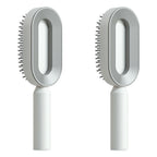 Self Cleaning Hair Brush For Women One-key