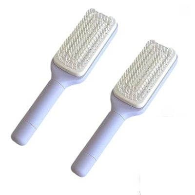 4 In 1 Self Cleaning Hair Brush New Self-Cleaning Anti-Static Massage Comb