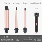 Big Wave Hair Curler – 3‑in‑1 Set