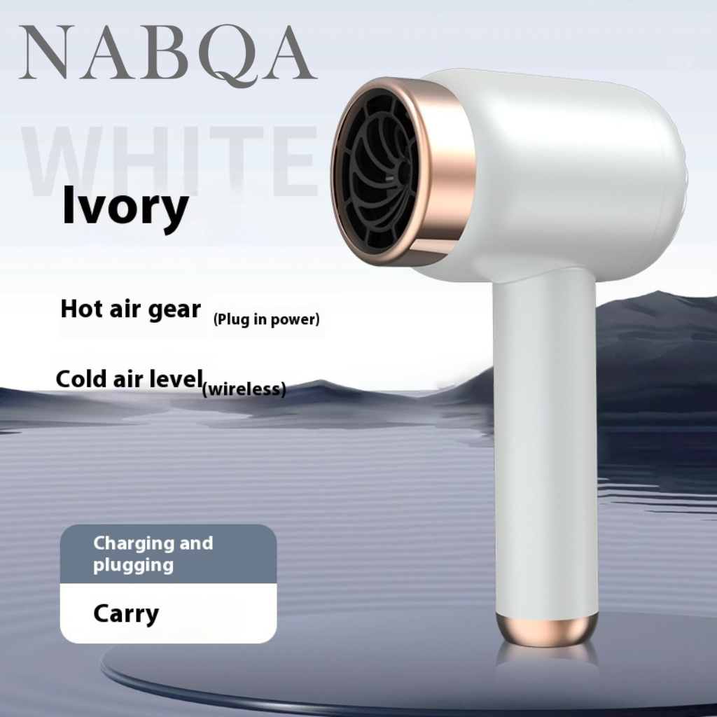 Wireless High‑Speed Hair Dryer 1800W Anion Rechargeable