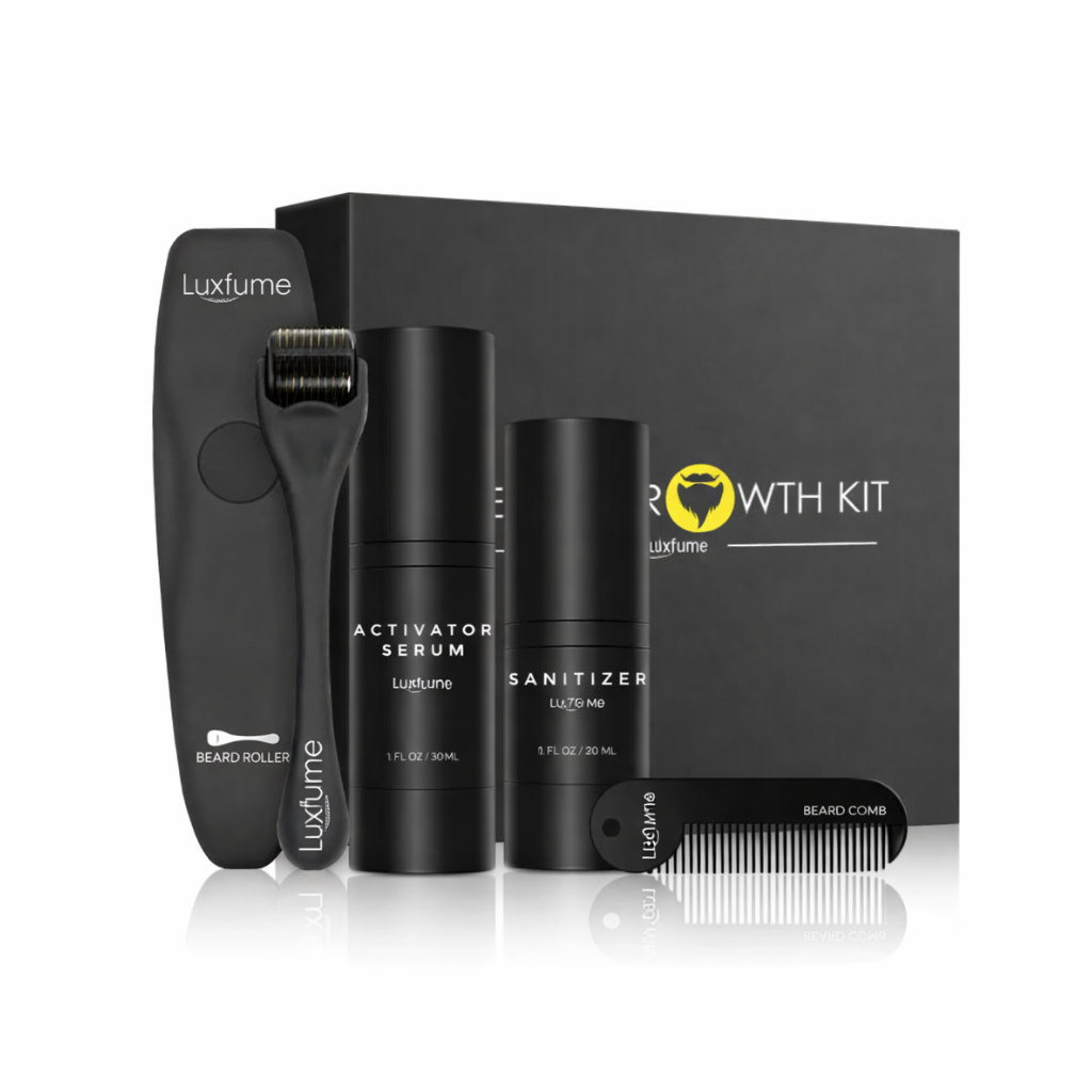 Beard Growth Liquid Beard Care Set