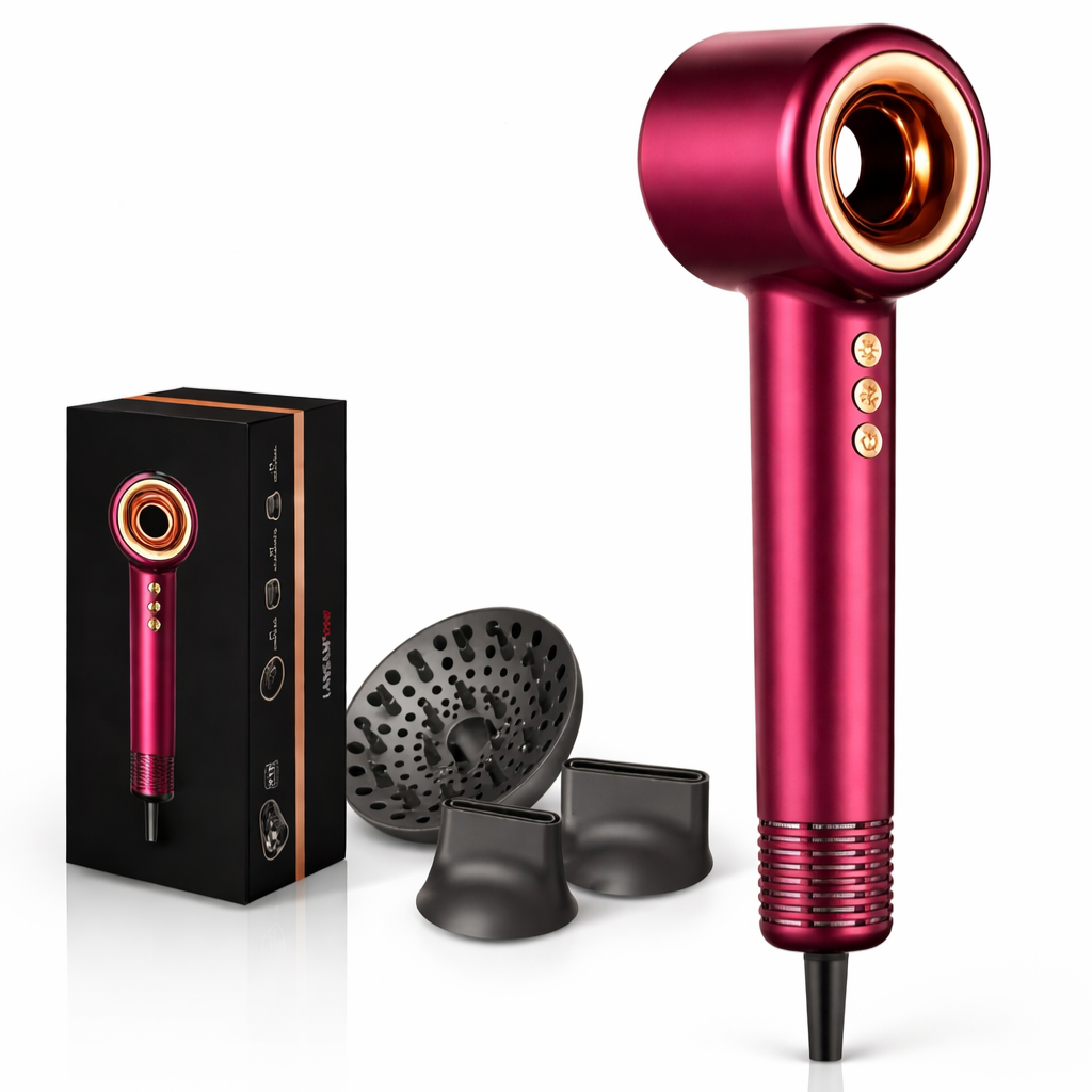 Household High-speed Dry Tubeless Leaf Hair Dryer